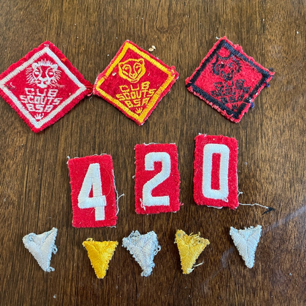 Vintage Cub Scouts Patches 1950s